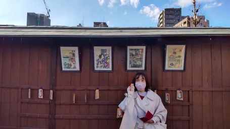 浮世絵と森さん♪