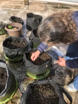 本日追加で種蒔きしました。
4/20頃蒔いた物が少し芽を出して来ました。
今年は少しスロースタートです。