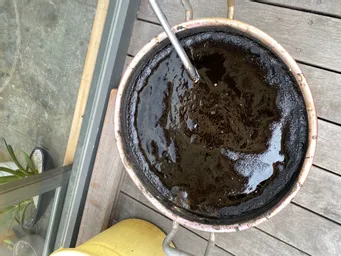 蔵前maito様より
発酵だてを見せていただきました。
日本酒で発酵されてるそうです。