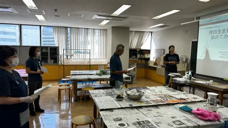 事前レクチャーちう
スタッフのみなさん3名
日大、東洋大学の実習生4名義
我々5名