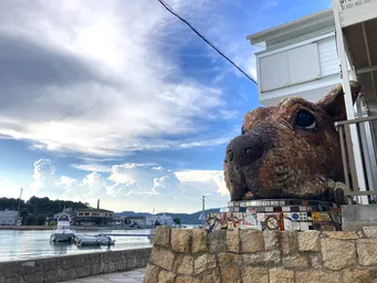 ⑨ 犬島の島犬