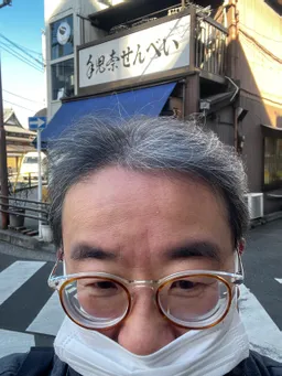 寒すぎる！ハゲが写る！