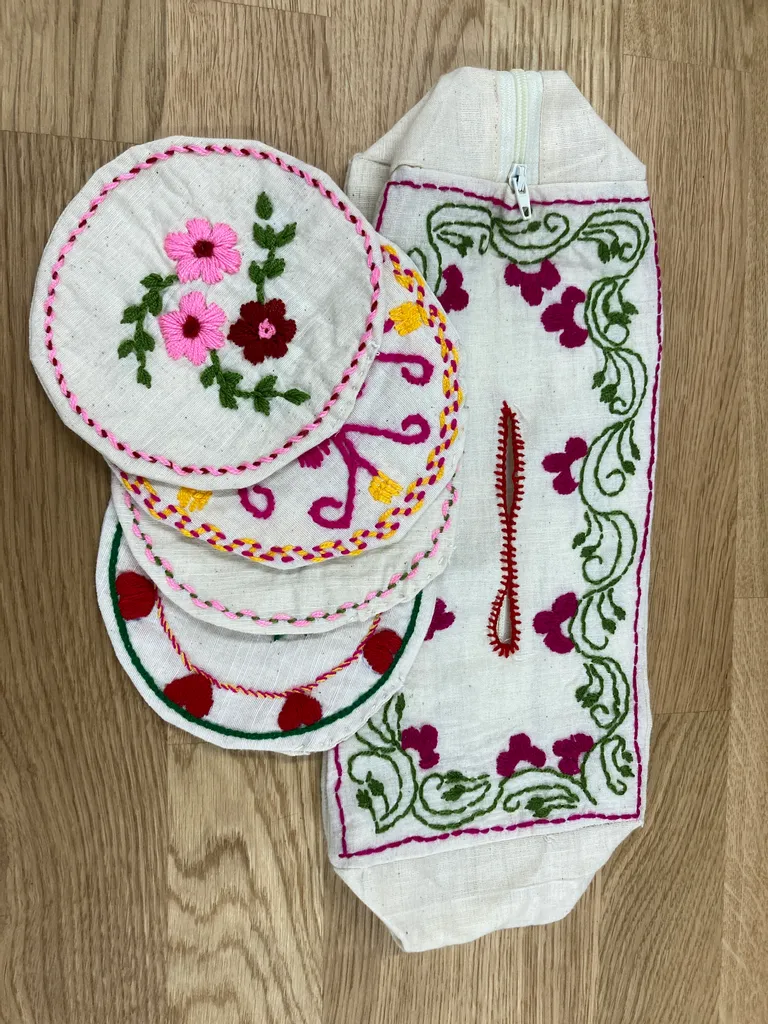 ID学園起業・ビジネスコースオリジナル「フェアトレードノクシカタ刺繍」