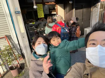 後ろでみんなが勝ってます笑