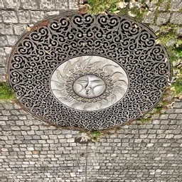 名もなきマンホールアート