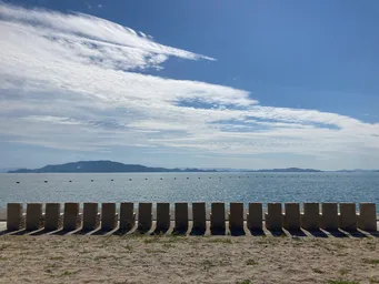 ⑫ 犬島石の作品群